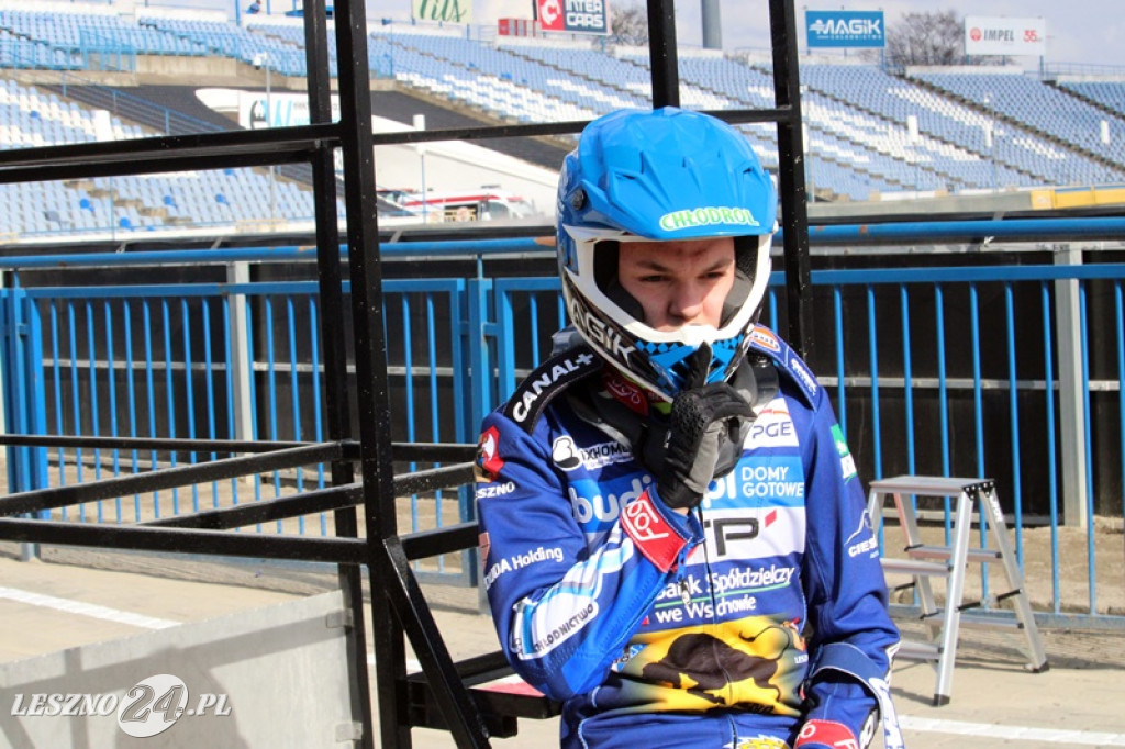 Pierwszy trening żużlowców Fogo Unii na Smoczyku