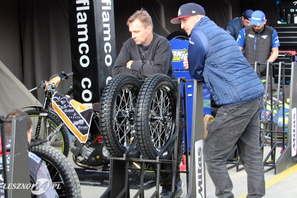 Pierwszy trening żużlowców Fogo Unii na Smoczyku