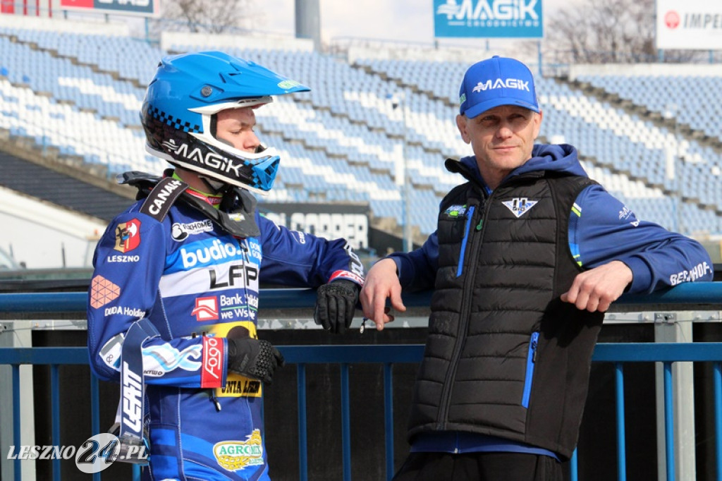 Pierwszy trening żużlowców Fogo Unii na Smoczyku