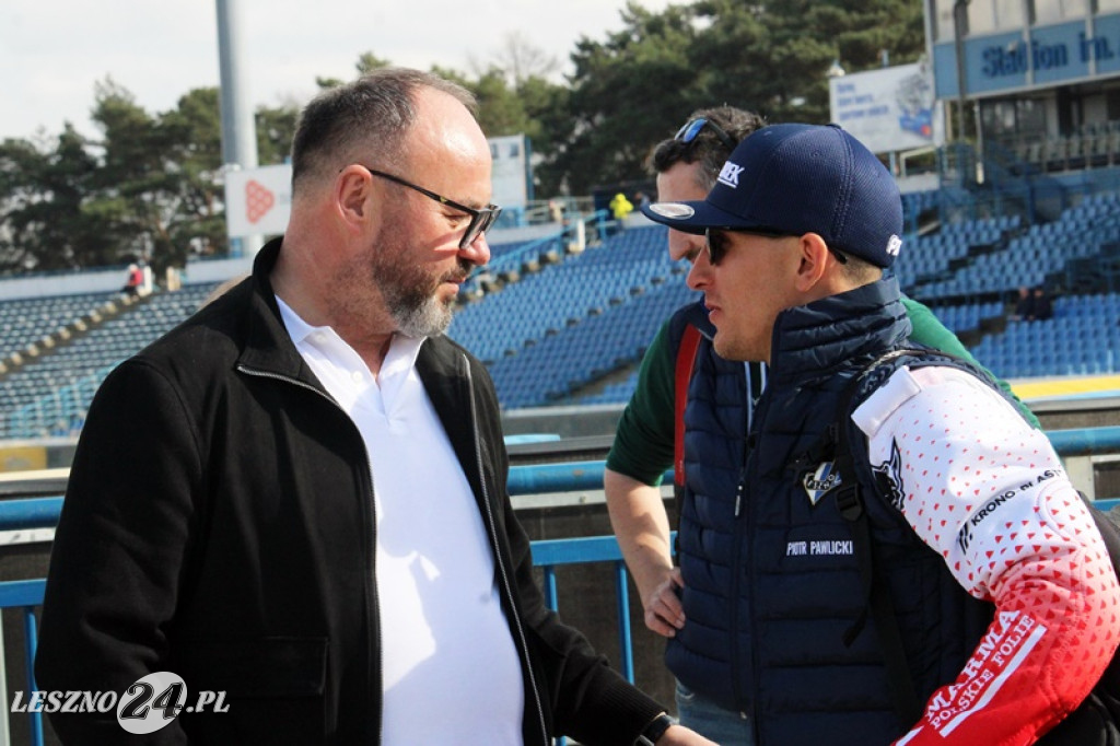 Pierwszy trening żużlowców Fogo Unii na Smoczyku