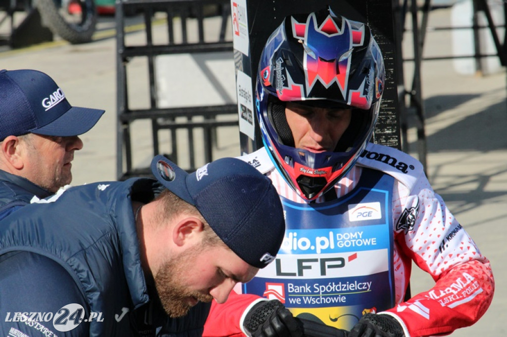 Pierwszy trening żużlowców Fogo Unii na Smoczyku