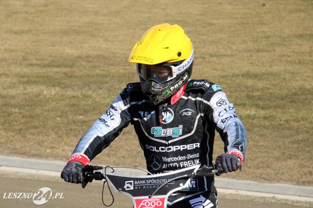 Pierwszy trening żużlowców Fogo Unii na Smoczyku