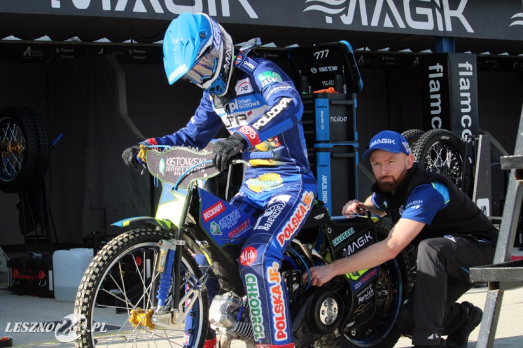 Pierwszy trening żużlowców Fogo Unii na Smoczyku