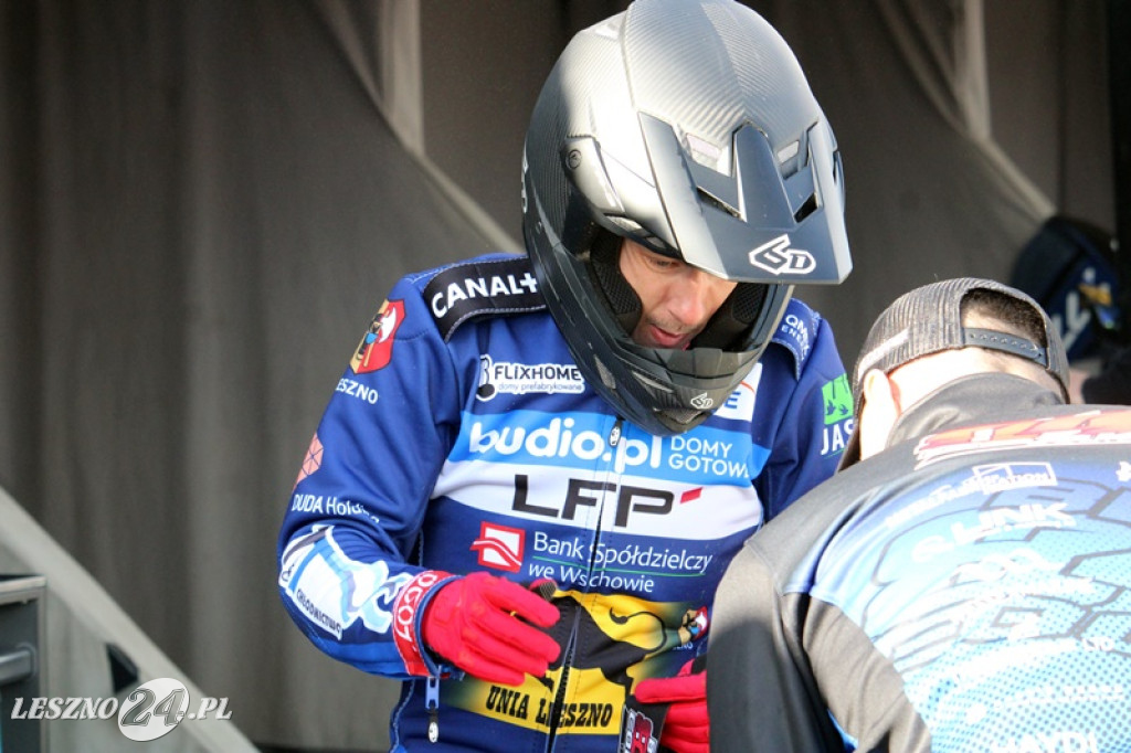 Pierwszy trening żużlowców Fogo Unii na Smoczyku