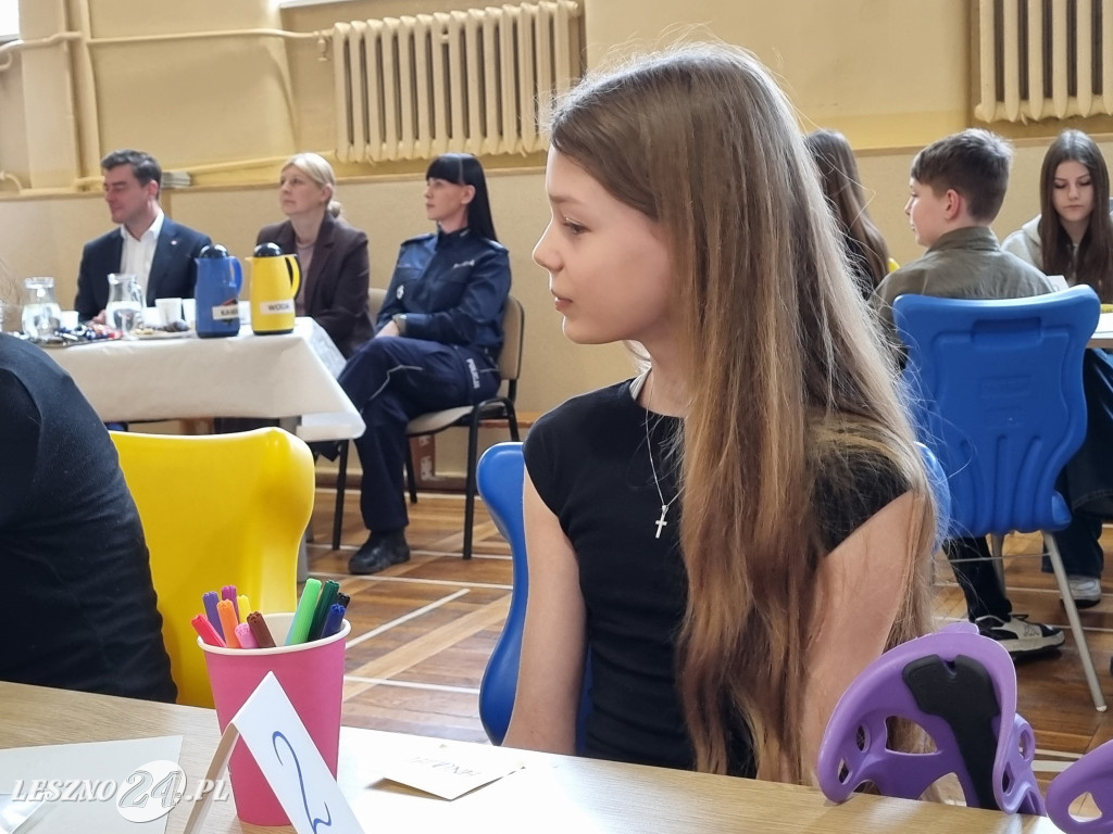 Samorządy uczniowskie o bezpieczeństwie. Spotkanie w SP 7