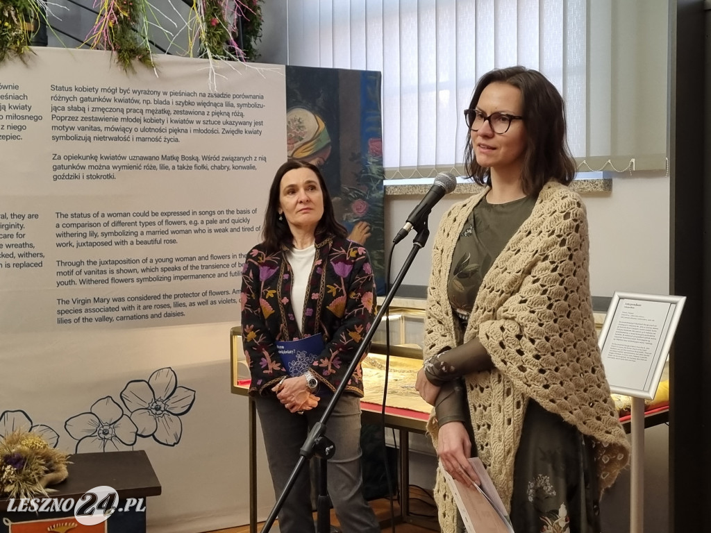 Wystawa: O czym mówią kwiaty? w Muzuem Okręgowym w Lesznie
