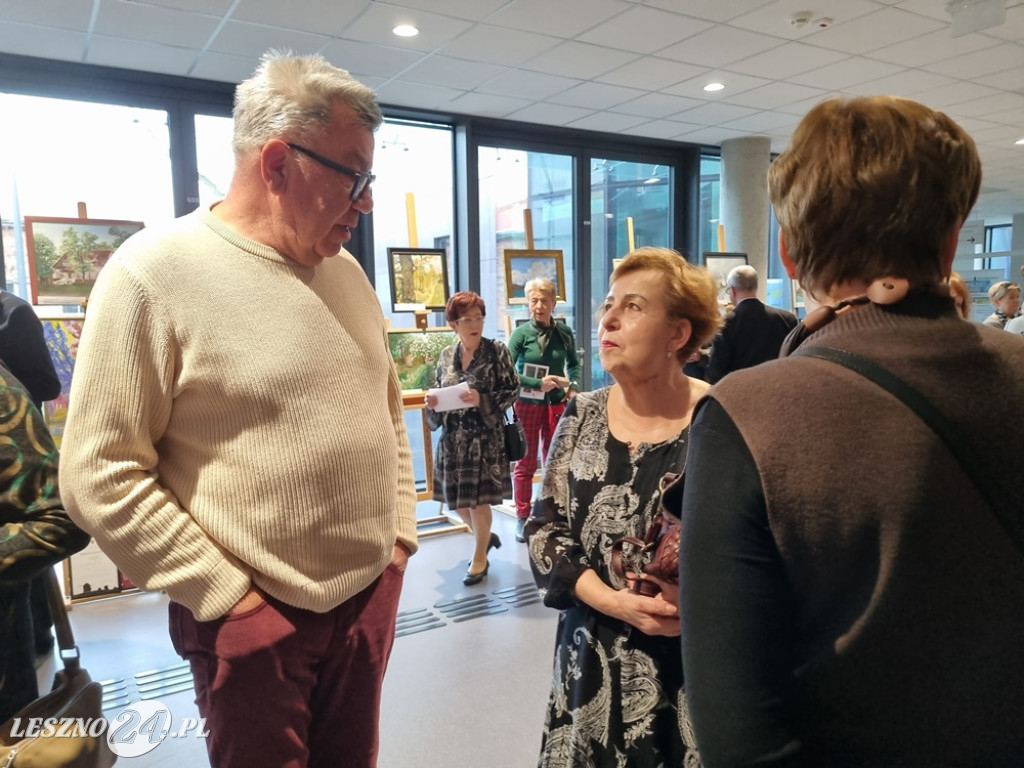 20-lecie sekcji malarskiej UTW w Lesznie