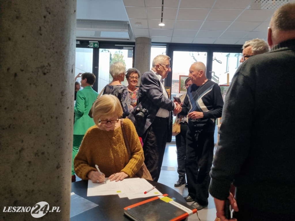 20-lecie sekcji malarskiej UTW w Lesznie