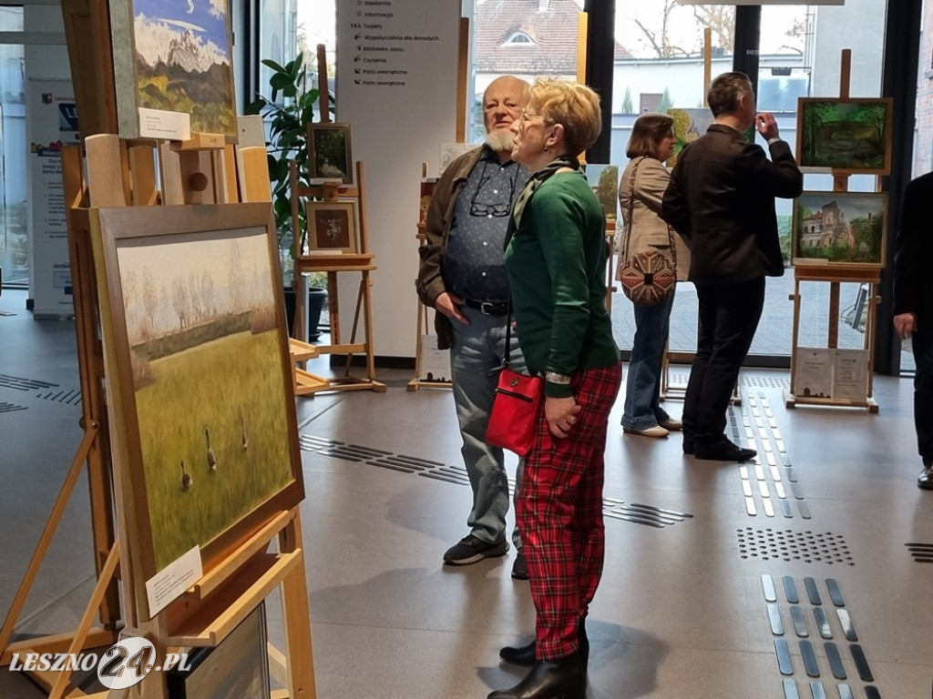 20-lecie sekcji malarskiej UTW w Lesznie