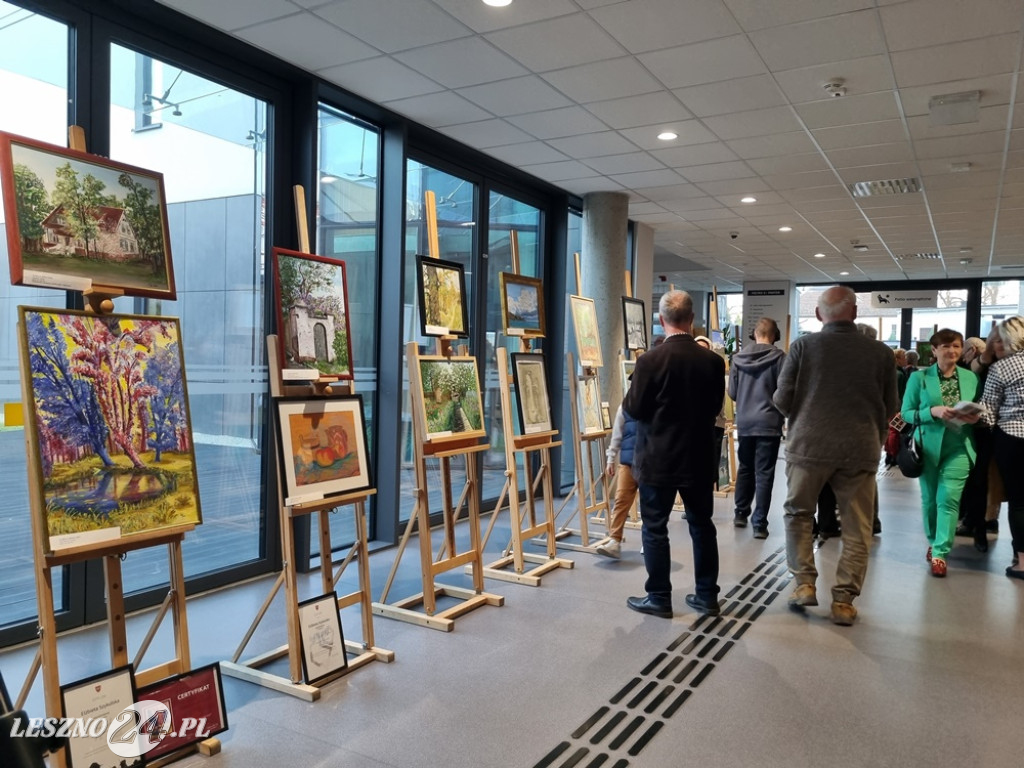 20-lecie sekcji malarskiej UTW w Lesznie