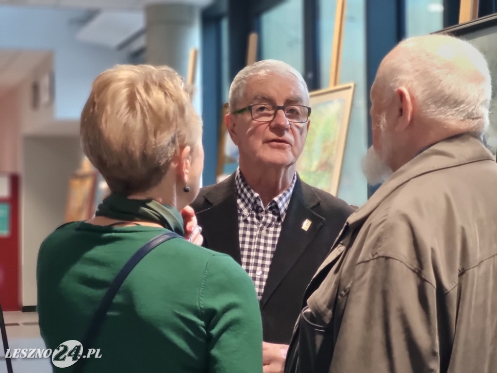 20-lecie sekcji malarskiej UTW w Lesznie