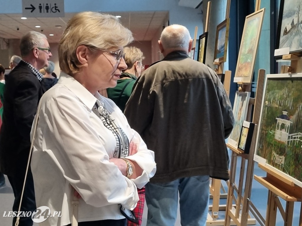 20-lecie sekcji malarskiej UTW w Lesznie