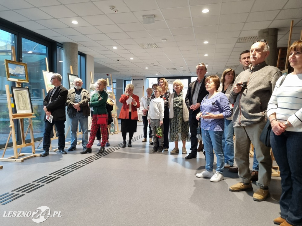 20-lecie sekcji malarskiej UTW w Lesznie