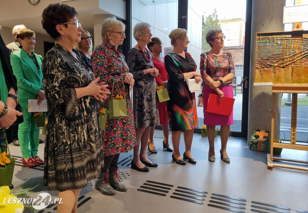 20-lecie sekcji malarskiej UTW w Lesznie