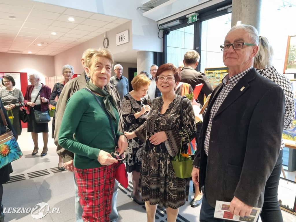 20-lecie sekcji malarskiej UTW w Lesznie