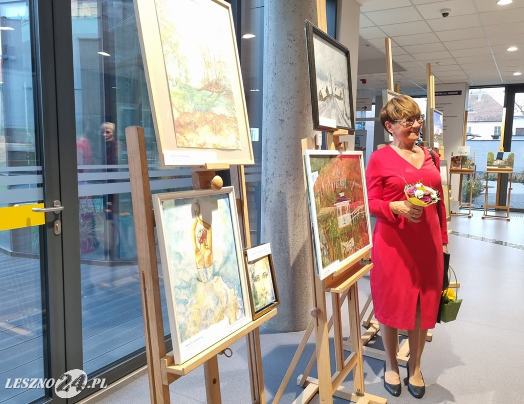 20-lecie sekcji malarskiej UTW w Lesznie