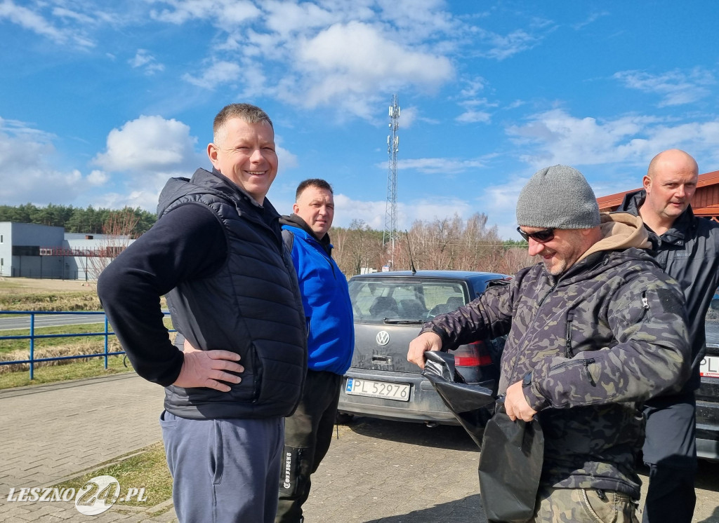 Wędkarze uporządkowali teren zbiornika Rydzyna