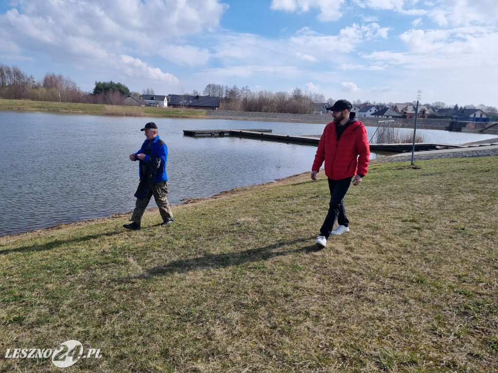 Wędkarze uporządkowali teren zbiornika Rydzyna