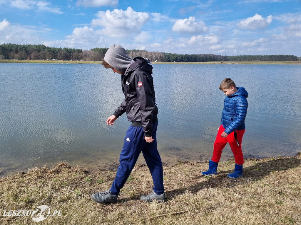 Wędkarze uporządkowali teren zbiornika Rydzyna