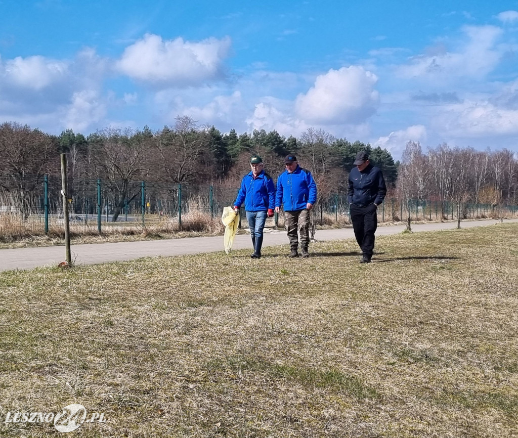 Wędkarze uporządkowali teren zbiornika Rydzyna