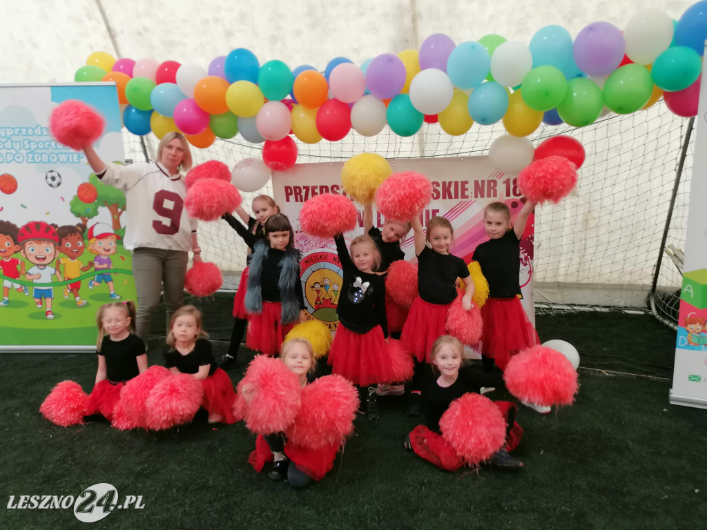 Międzyprzedszkolne Zawody Sportowe „Bieg po zdrowie”.