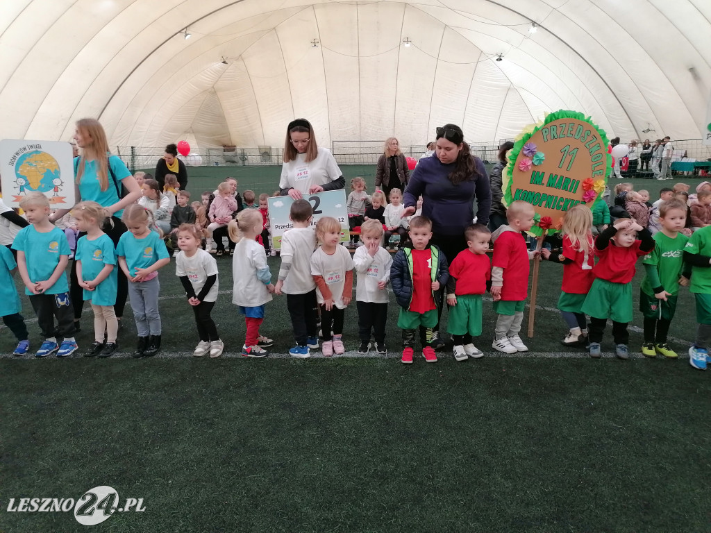 Międzyprzedszkolne Zawody Sportowe „Bieg po zdrowie”.