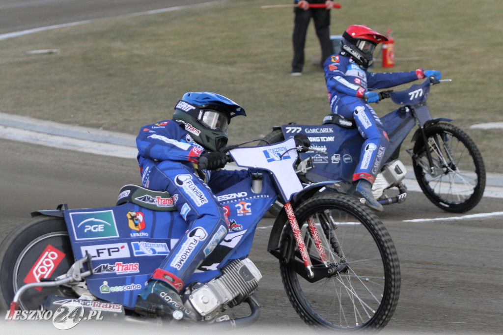 Pierwszy sparing żużlowców Fogo Unii Leszno