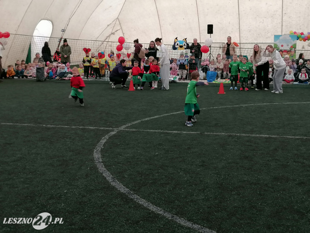 Międzyprzedszkolne Zawody Sportowe „Bieg po zdrowie”.
