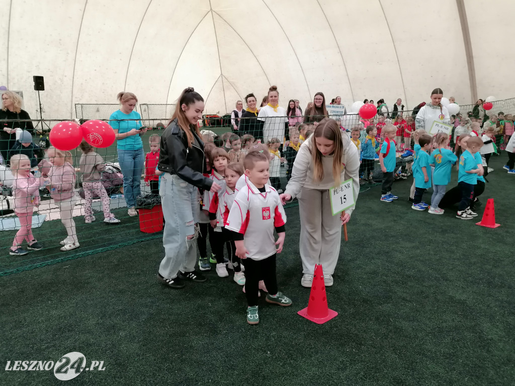Międzyprzedszkolne Zawody Sportowe „Bieg po zdrowie”.