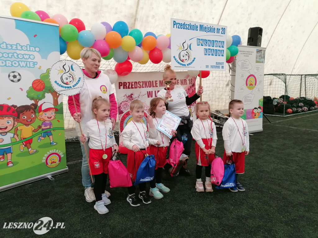 Międzyprzedszkolne Zawody Sportowe „Bieg po zdrowie”.