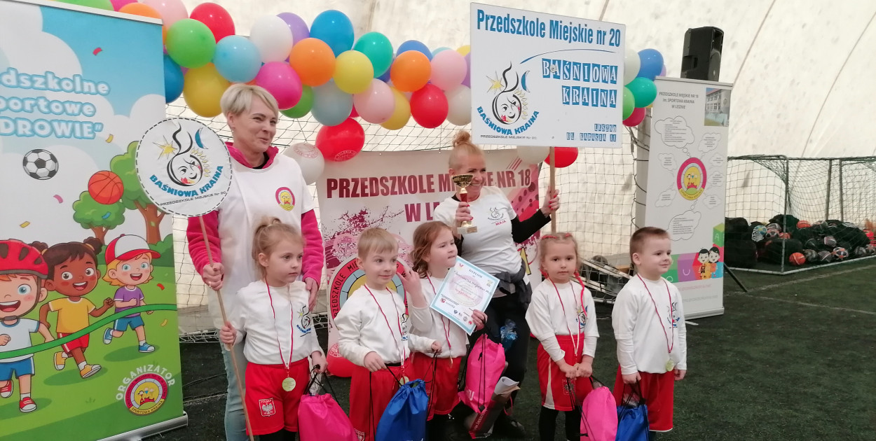 Międzyprzedszkolne Zawody Sportowe „Bieg po zdrowie”.