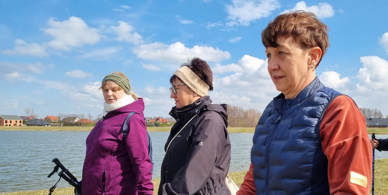 UTW w Rydzynie - marsz z kijkami