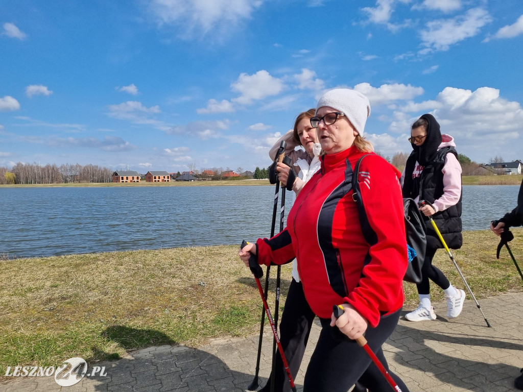 UTW w Rydzynie - marsz z kijkami
