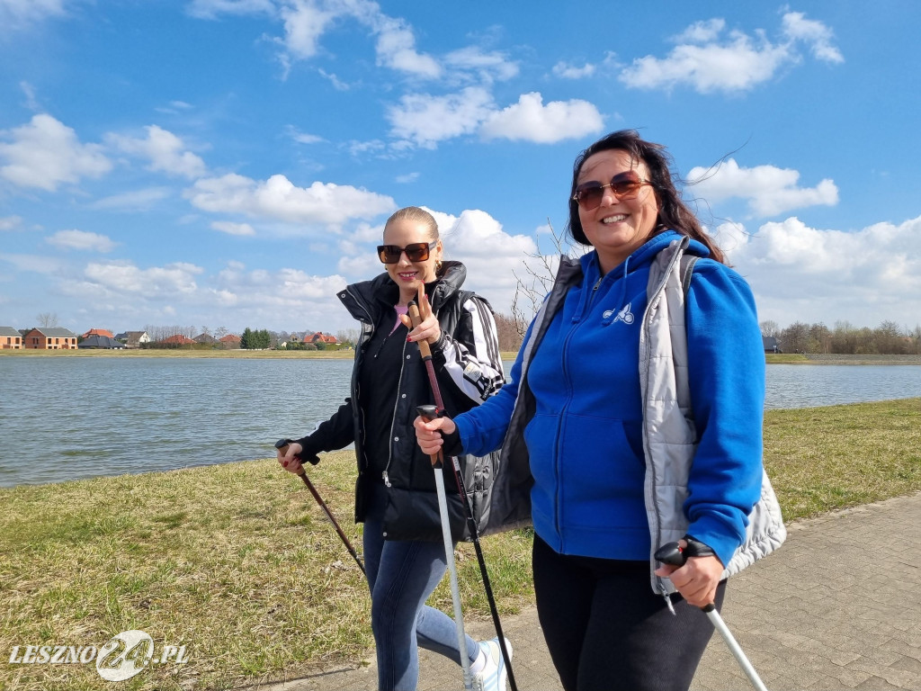 UTW w Rydzynie - marsz z kijkami