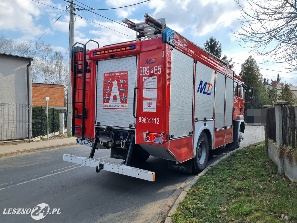 Motocyklista w szpitalu po zderzeniu z osobówką
