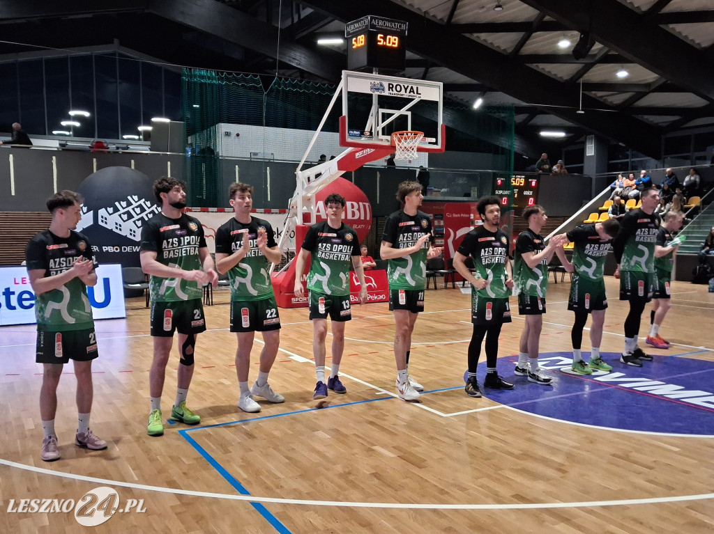 Koszykarze Novimex Polonii grali z Opolem