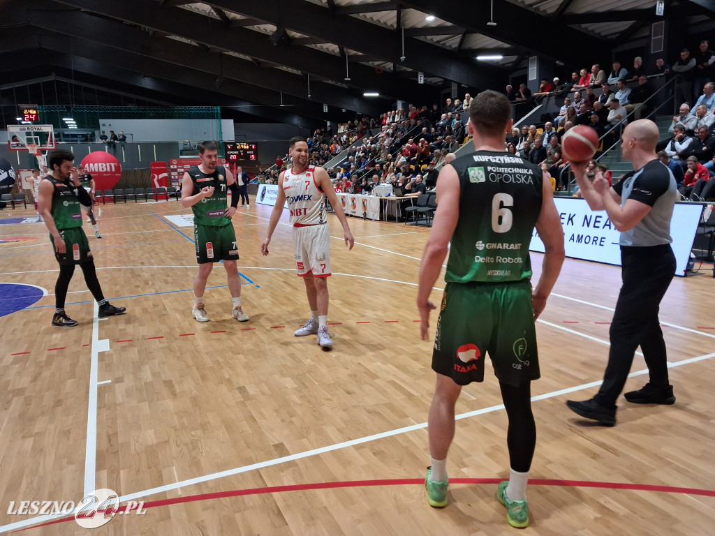 Koszykarze Novimex Polonii grali z Opolem