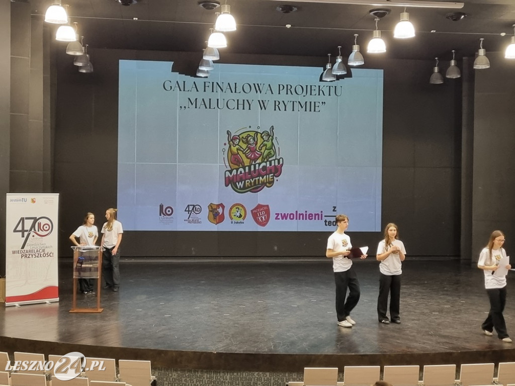 Maluchy w rytmie w ramach olimpiady Zwolnieni z teorii