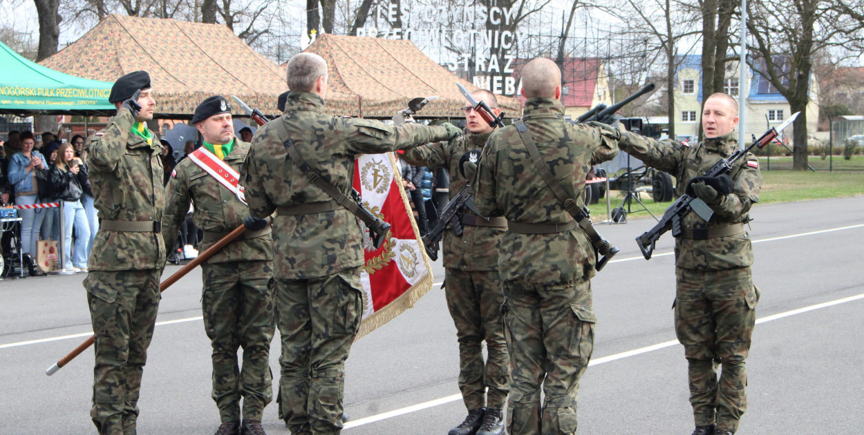 Przysięga wojskowa w Lesznie, marzec 2026
