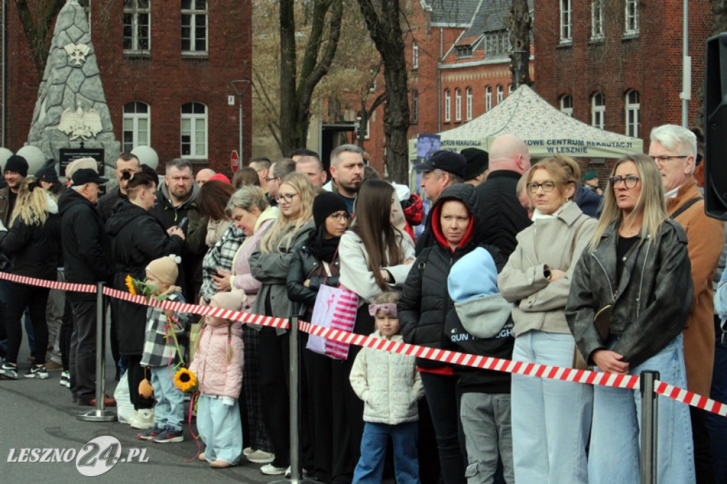 Przysięga wojskowa w Lesznie, marzec 2026