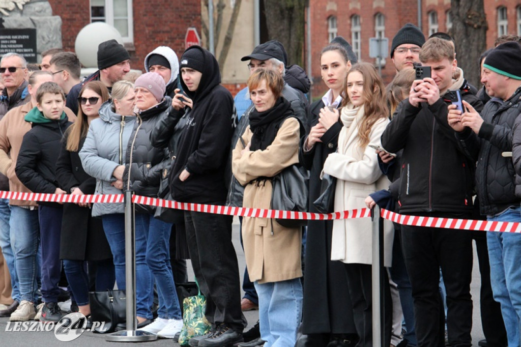 Przysięga wojskowa w Lesznie, marzec 2026