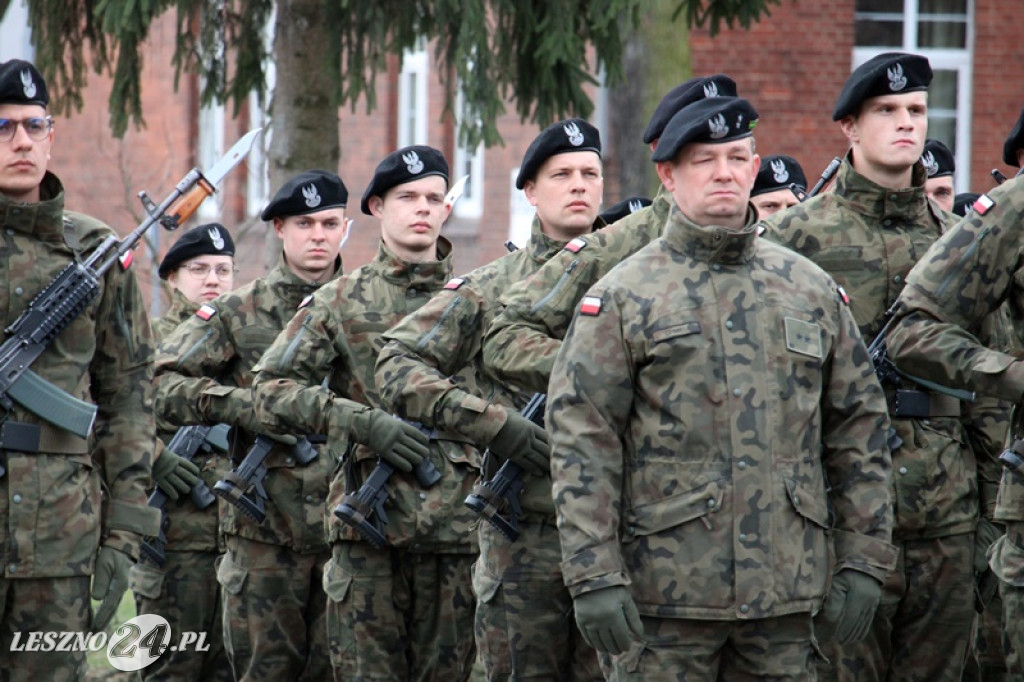 Przysięga wojskowa w Lesznie, marzec 2026