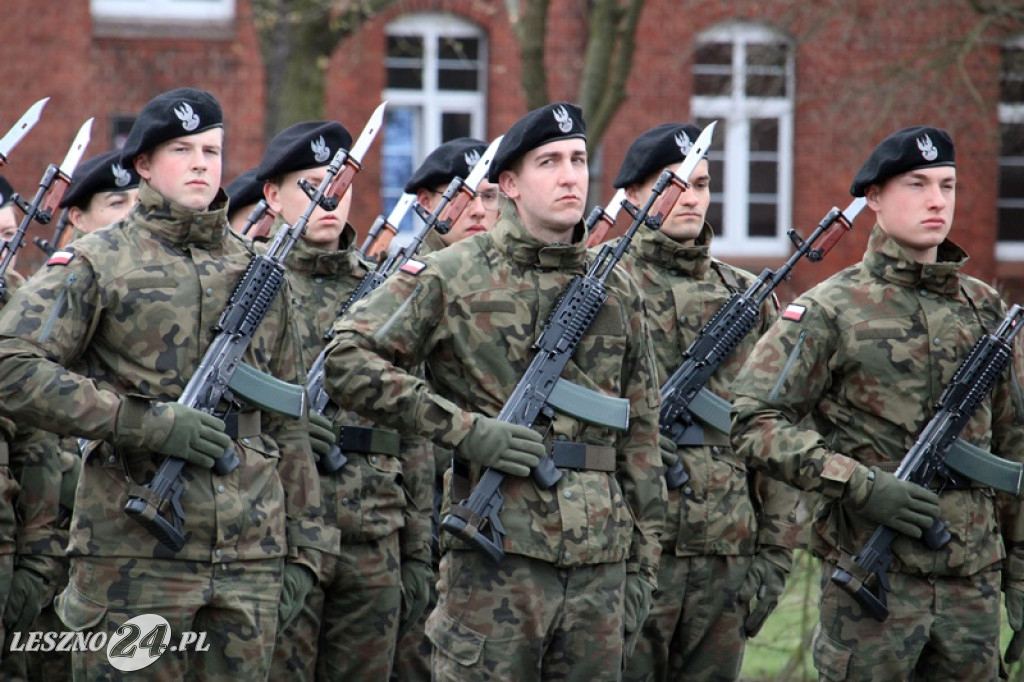 Przysięga wojskowa w Lesznie, marzec 2026