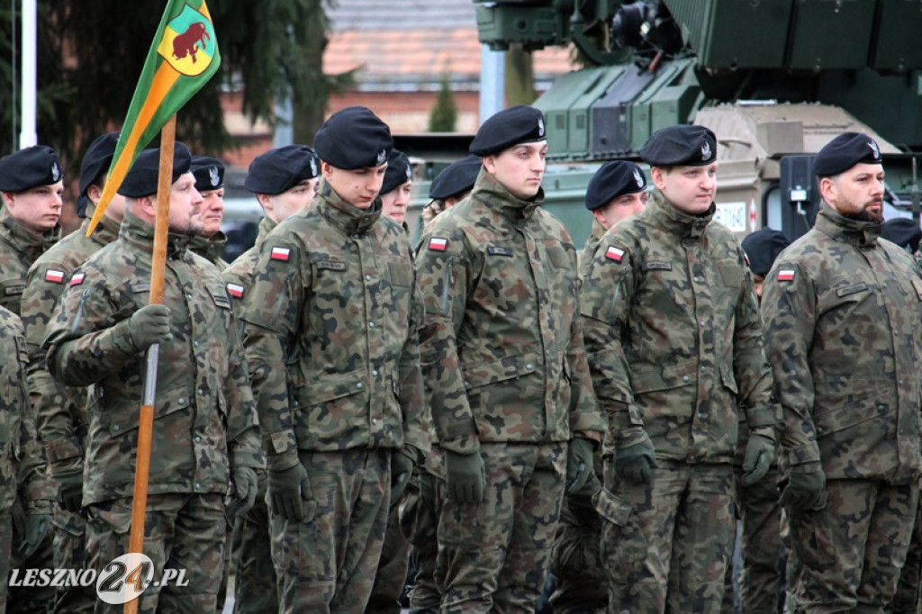 Przysięga wojskowa w Lesznie, marzec 2026