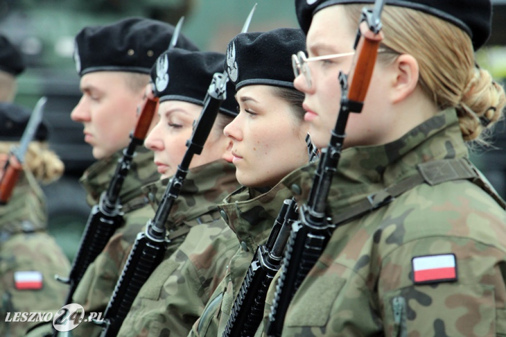 Przysięga wojskowa w Lesznie, marzec 2026