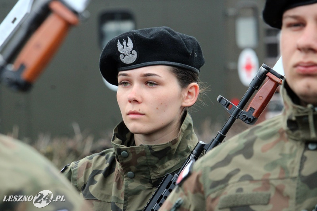 Przysięga wojskowa w Lesznie, marzec 2026