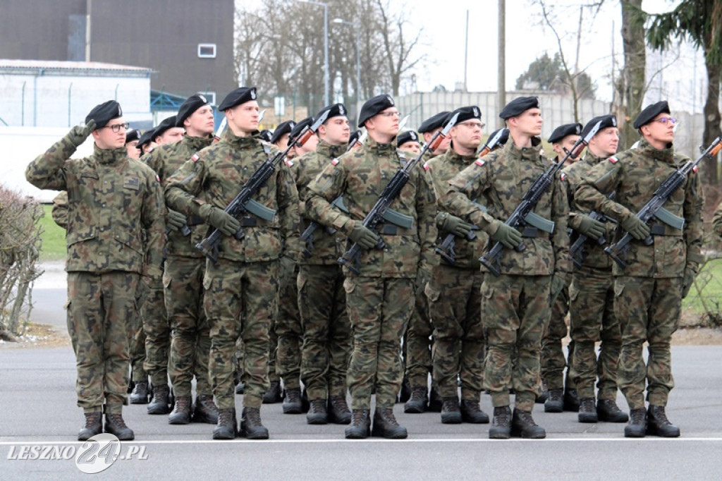 Przysięga wojskowa w Lesznie, marzec 2026