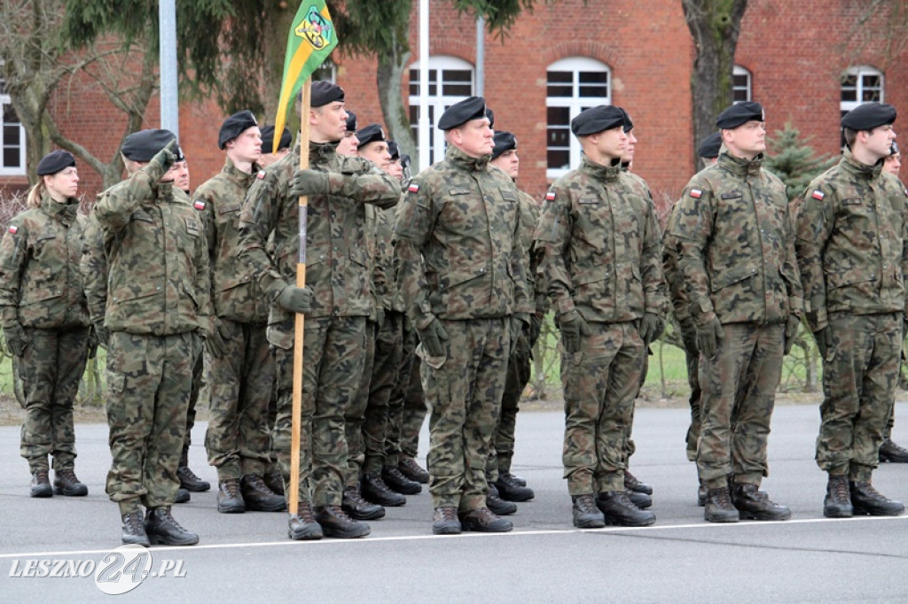 Przysięga wojskowa w Lesznie, marzec 2026