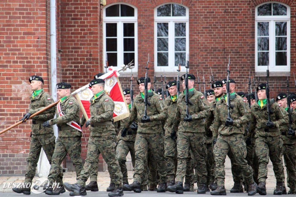 Przysięga wojskowa w Lesznie, marzec 2026
