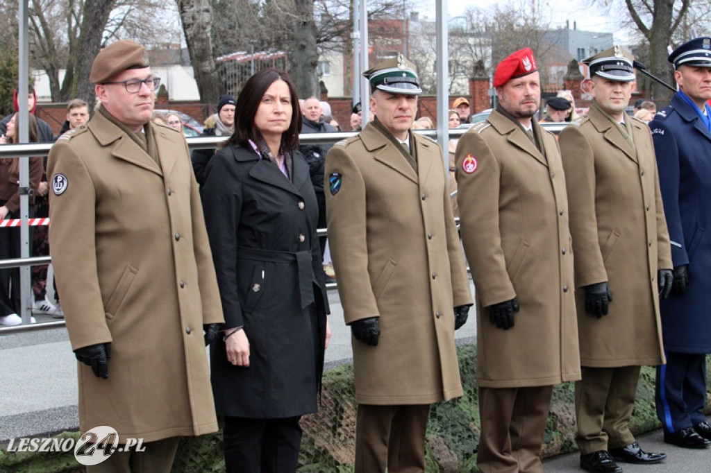 Przysięga wojskowa w Lesznie, marzec 2026